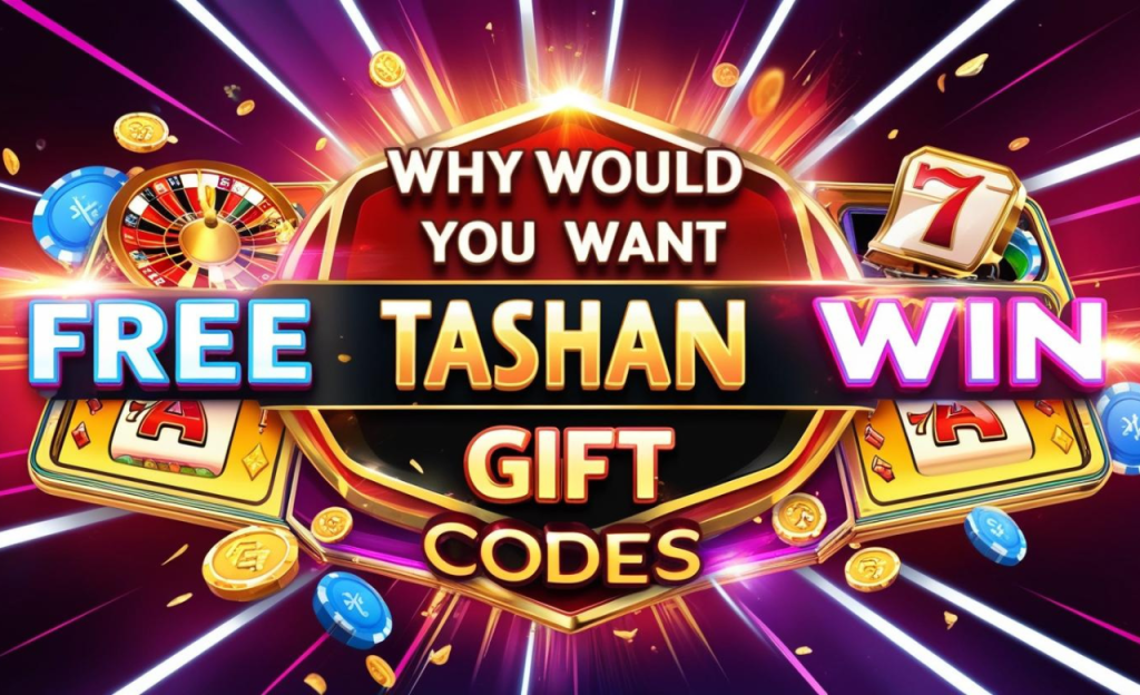 Tashan win gift code free